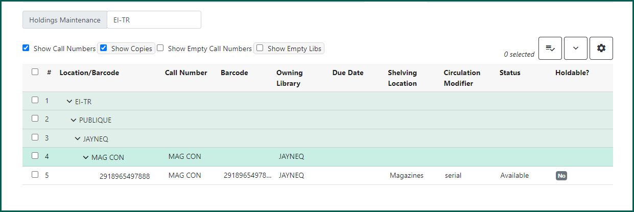 View your new holding in Holdings View.