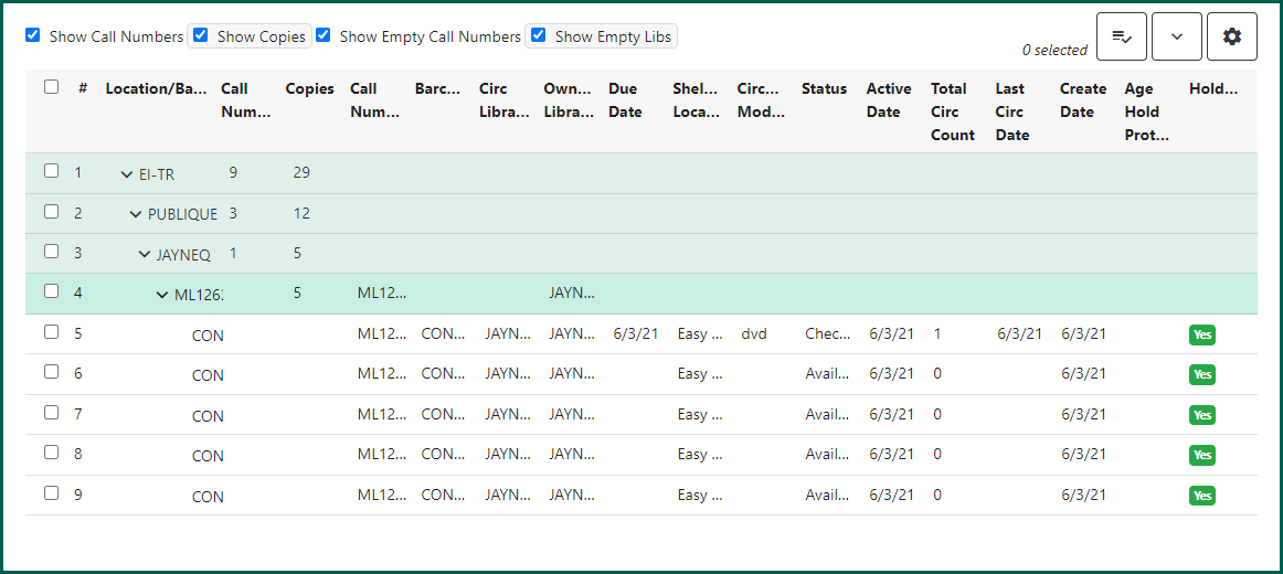 Holdings View automatically refreshes