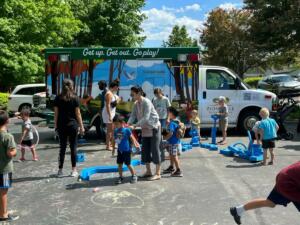 Hussey Mayfield Memorial Public Library Summer Kickoff Outside Activities